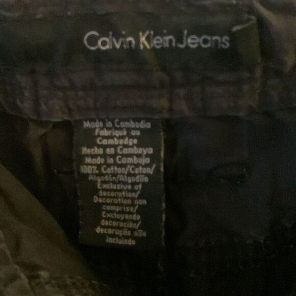 Pre Owned Women's Vintage Calvin Klein Jeans Shorts Sz 10 Timeless Style Fashion - Picture 15 of 15
